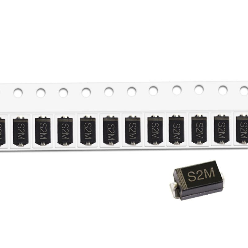 50Pcs SMD Rectifier Diode S1A S3M S1D S1G S2M S1M 3A 50V 100V 200V 400V 600V 800V 1000V SMA DO-214AC