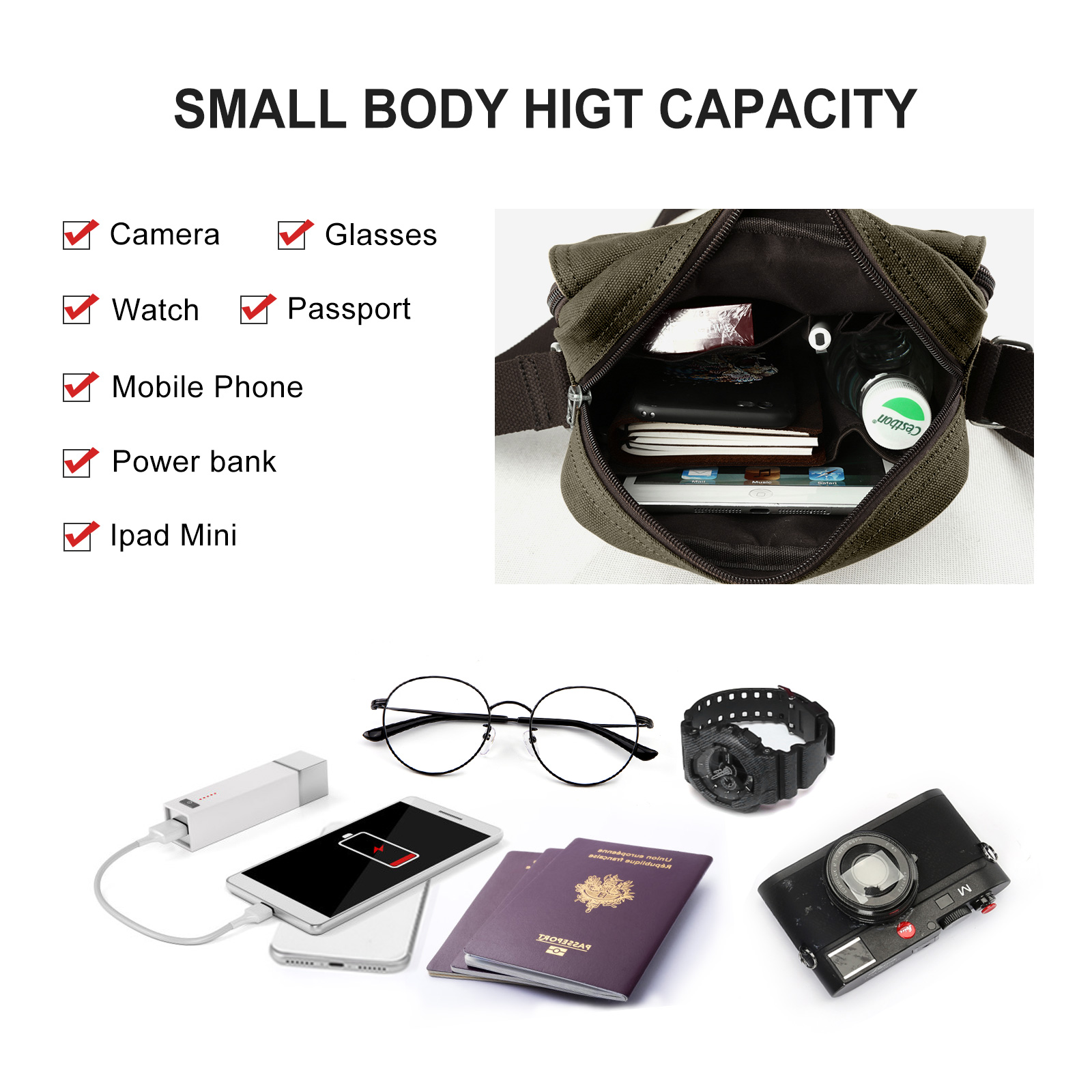 Kleine Tasche, Sport Achsel Tasche, Freizeit Tasche, schräge Tasche, Handtasche, Umhängetasche