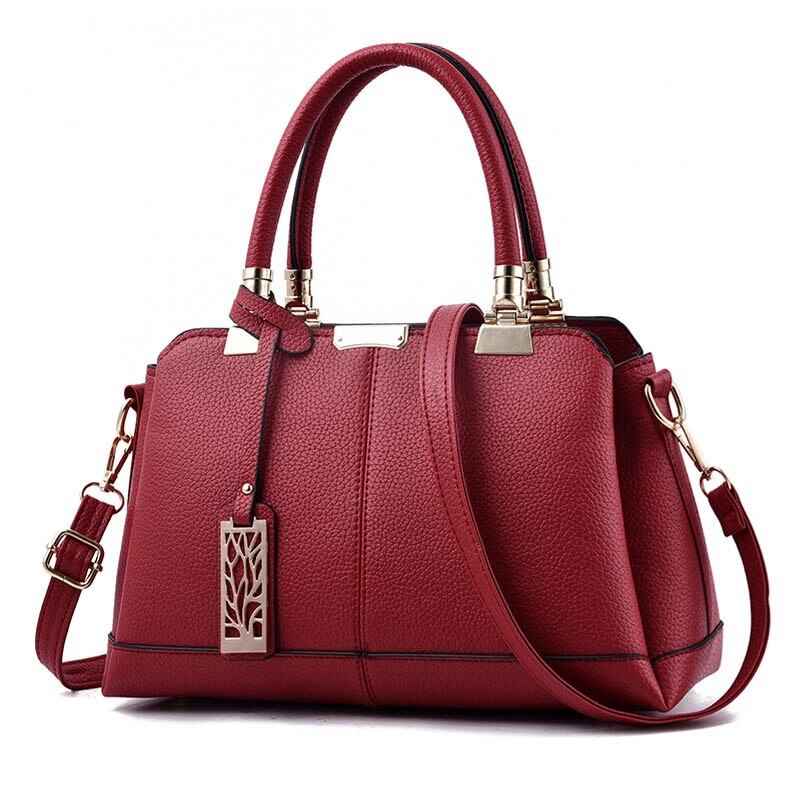 Bolsa feminina transversal, bolsa de ombro, de mão, preta, vintage, de 2019, estilo boho: Wine Red Bag