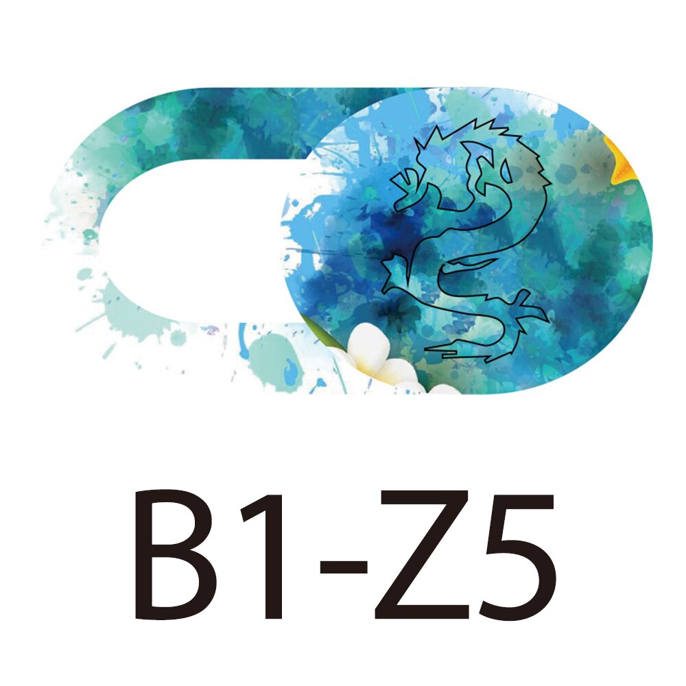 Osłona kamery internetowej ślizgać się, 0.023 cala ultra-cienka obudowa kamery internetowej dla MacBook, laptopa, komputera, tabletu, smartfona, chroń swoją prywatność: B1-Z5