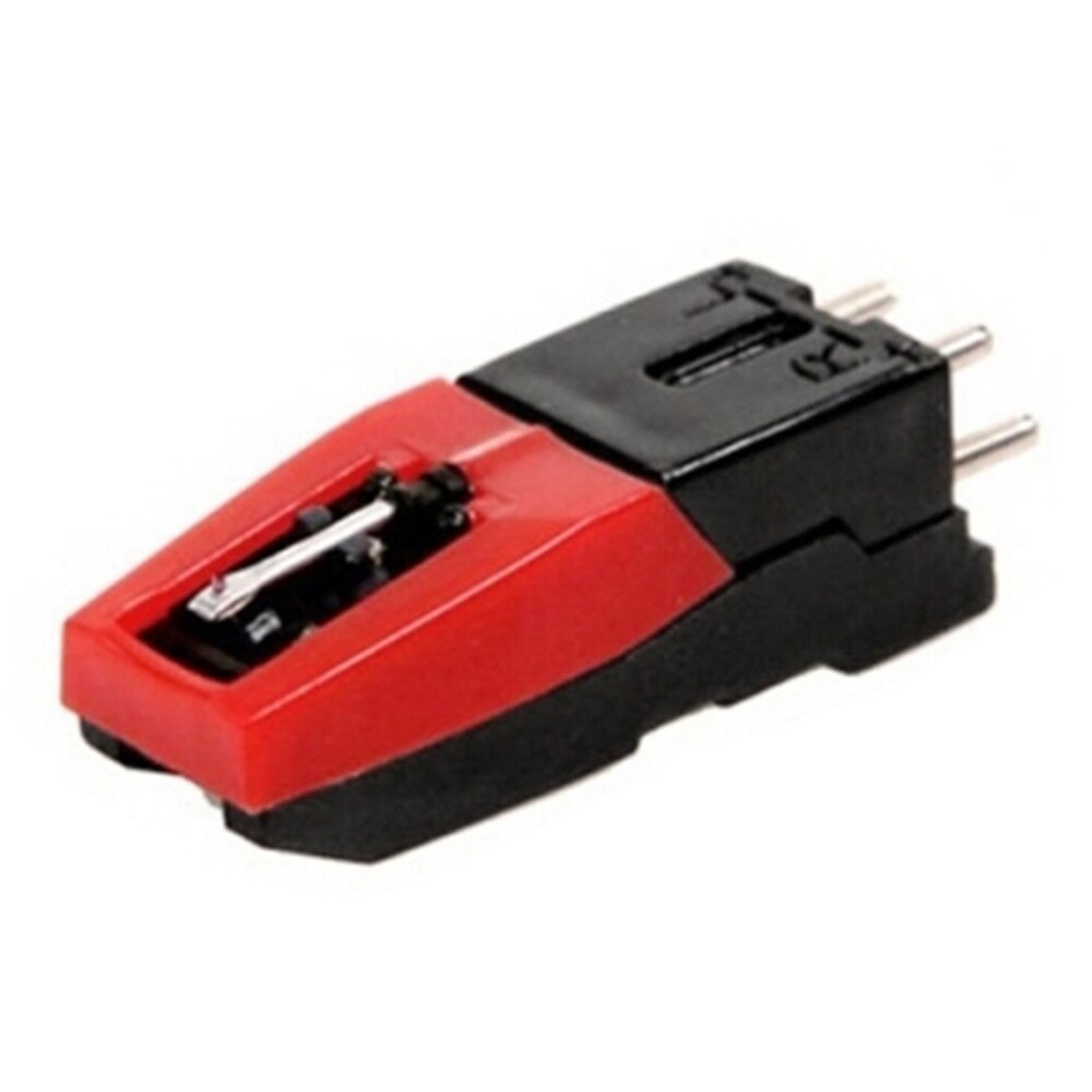 Draaitafel Phono Cartridge W/Stylus Vervanging Black & Rood Voor Vinyl Platenspeler Economische En Duurzaam