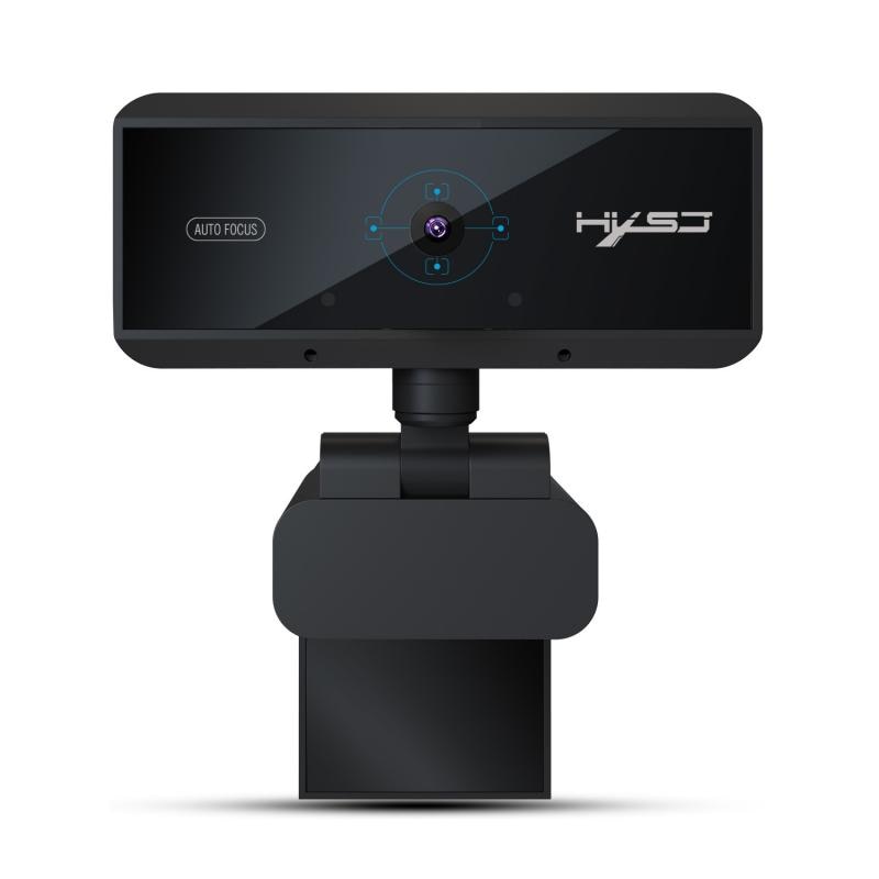 Webcam autofocalizadora hd 1080p, câmera com microfone para pc, laptop, desktop, computador logitech