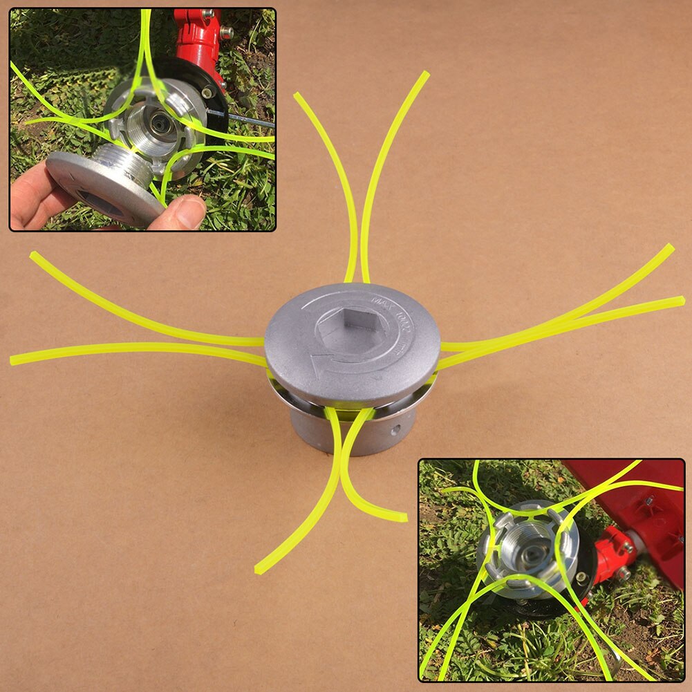 Universal Trimmer Heads String Set Grass Brush Cutter Accessories Garden Tools Convenient To Change, Easy To Install Durable