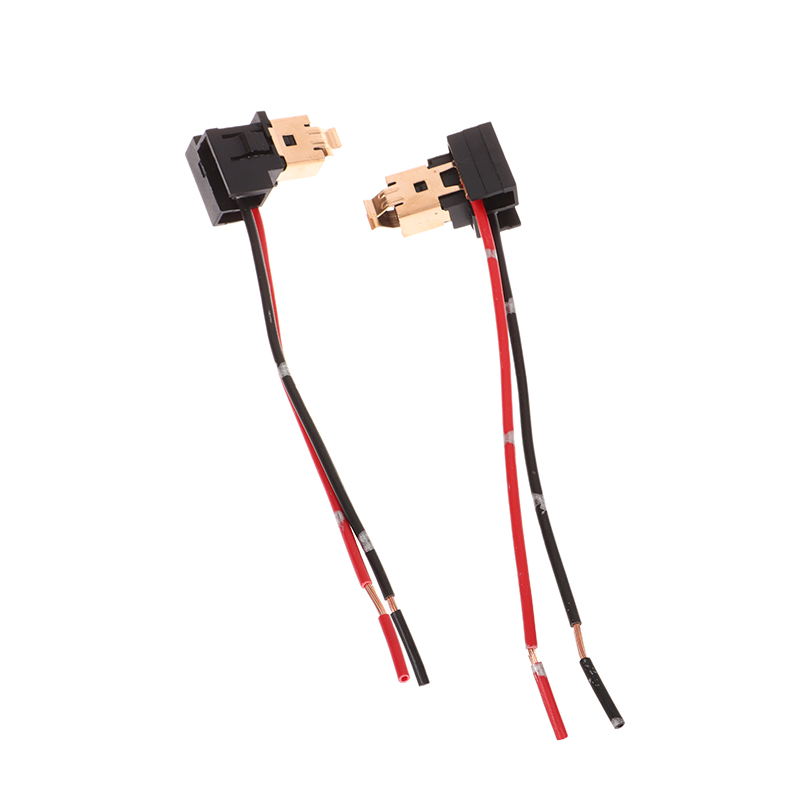 2Pcs Socket Wiring Light Socket Harness Car Accessories Adapter Lamp Holders Copper Core H1 H3 12V Power Source Connection Cable