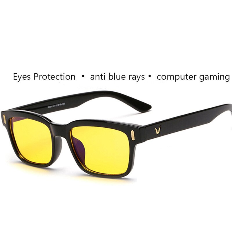 Gafas de ordenador con rayos azules para hombre, lentes de radiación con pantalla, de , para oficina y juegos, con bloqueo UV