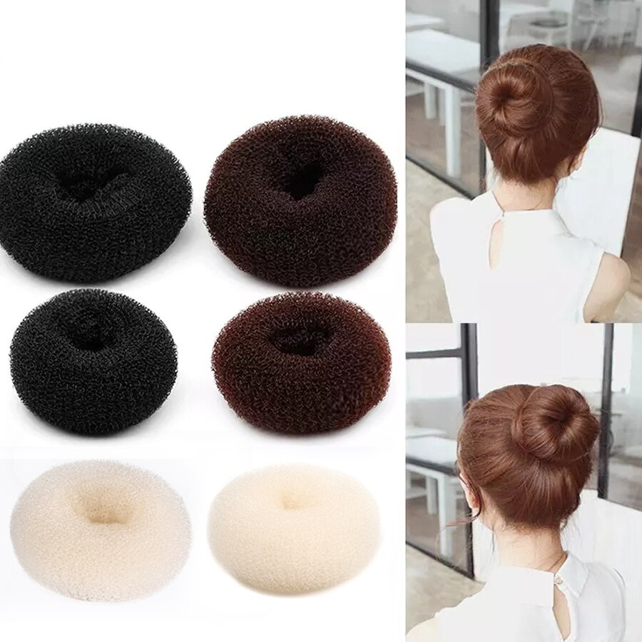 Leeons S/M/L Haar Donut Bun Maker Haar Broodje Accessoires Haar Tools Styling Diy Magic Bun Maker franse Vlecht Haar Tool 3 Kleuren