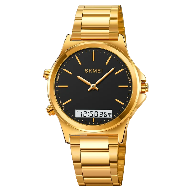 Reloj SKMEI 2120 reloj hombre 3 tiempo pantalla de luz trasera reloj cronógrafo Digital relojes deportivos relojes de pulsera con alarma impermeables para hombre
