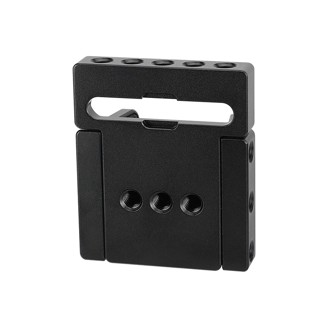 Universele Houten Juiste Grip Links Handvat Met 1/4 &quot;-20 Montage Groef Voor Dslr Camera Cage Rig Dv Video stand Support System