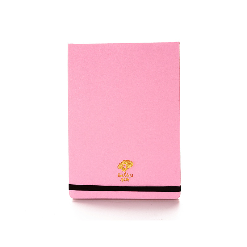 Paul Rubens-Cuaderno de acuarela portátil, libreta artística de viaje, cubierta de cuero, 300g, algodón, grano fino, 20 hojas: 64K / Pink