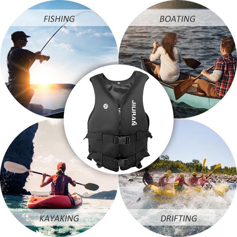 Outdoor Rafting Neopreen Zwemvest Voor Kinderen En Volwassen Zwemmen Snorkelen Slijtage Vissen Kajakken Boatin Pak Pak