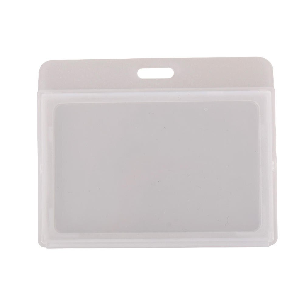 10Pcs PVC ID Card Holder Tire Protector Card Case Student Credit Card Protect Business Card Cover Transparent Protective Cover: W