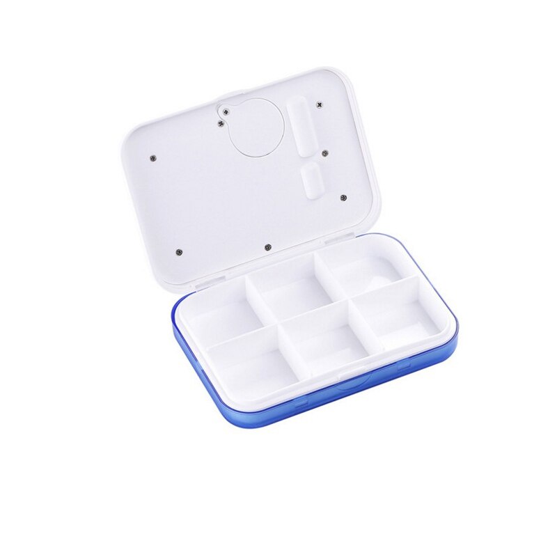 6 Grids Tablet Pil Houder Medicatie Organizer Container Zaak Pill Case Splitters 7 Dag Pil Bin Porta Comprimidos