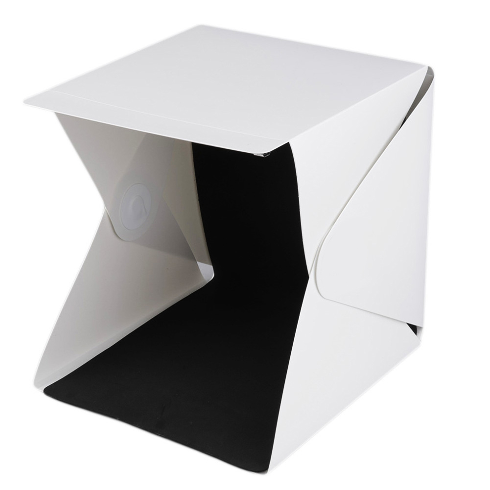 Portable Mini Photo Studio Box Photography Backdrop built-in Light Photo Box