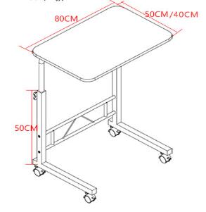 Louis Computer Desks Simple Home Folding Simple Lazy Mobile Bedside