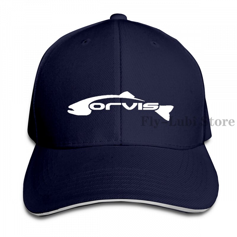 Corvis Fly Fishing Baseball cap men women Trucker Hats adjustable cap: 1-Navy