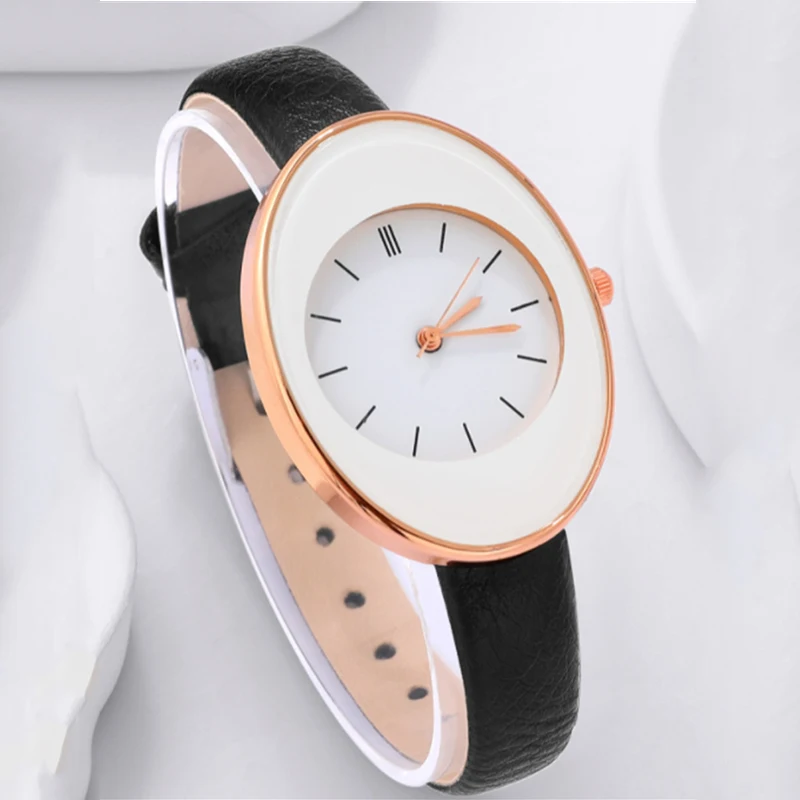 Modehorloge voor dameshorloges Bestverkopende producten Luxe dameshorloge Damespersoonlijkheid Eenvoudige riem Reloj Mujer