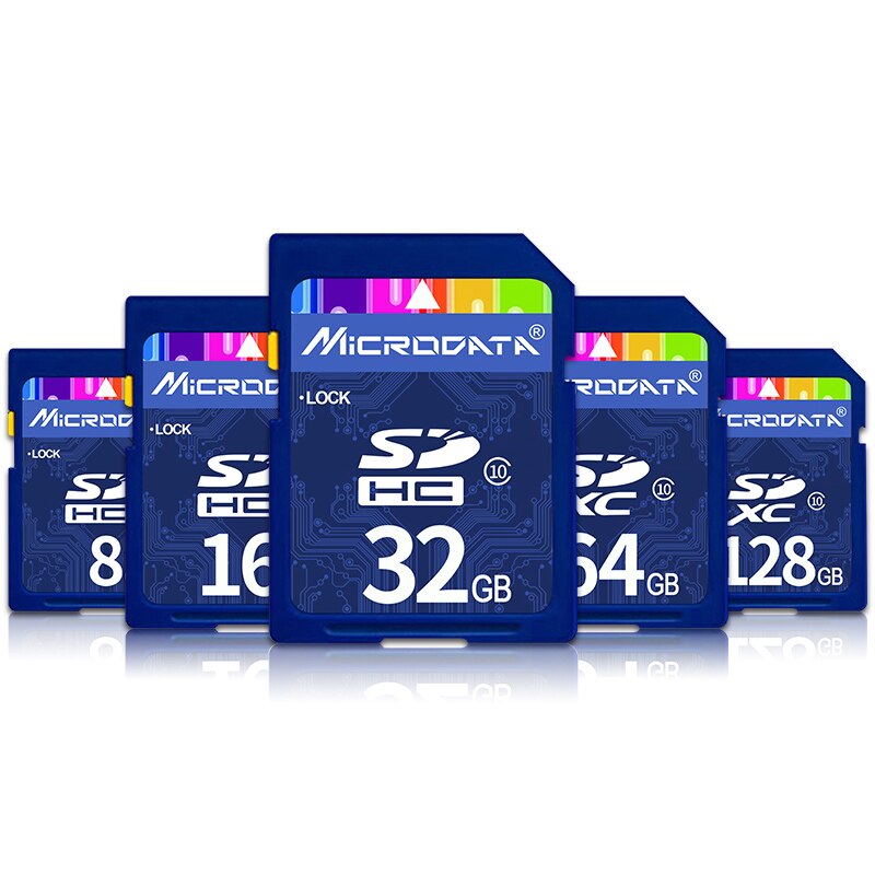 Memory Card 64GB SD card 32GB High Speed Camera Flash Card 16GB 8GB UHS-I Class 10 Camera Storage Card