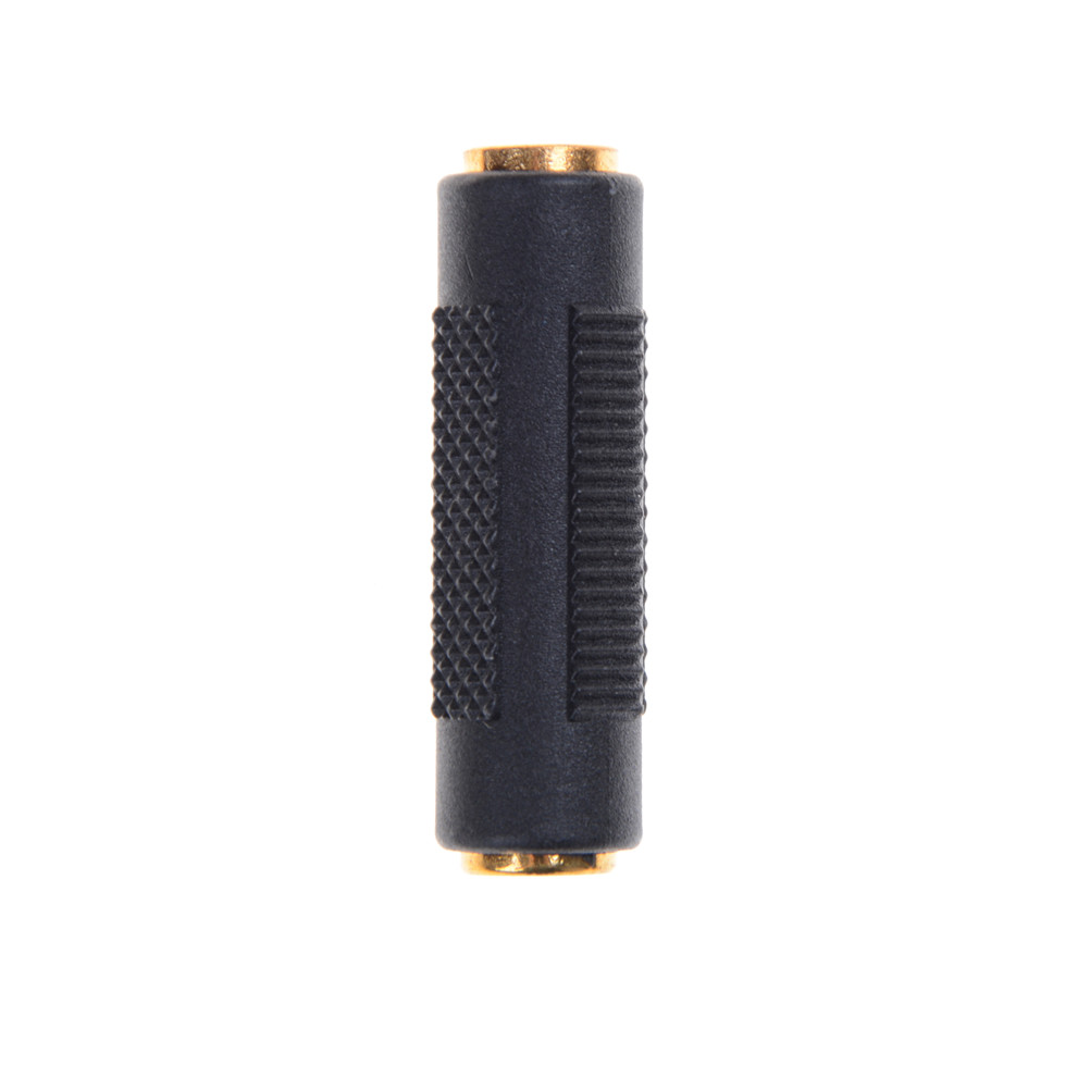 Vergulde 3.5 Mm Female Naar 3.5 Mm Vrouwelijke Jack Stereo Koppeling Adapter