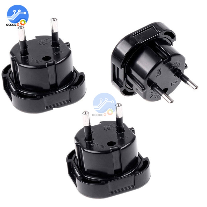 Smart Power Socket Plug Universal Travel Adapter UK to EU AC Power Charger Adapter Outlet Converter Power Socket Plug Connector