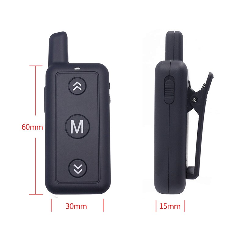 2PCS LEIXEN VV-109 Mini Walkie Talkie 0.5W UHF 16CH For Hair Salon Restaurant Radios Transceiver Radio Comunicador Ham Radio