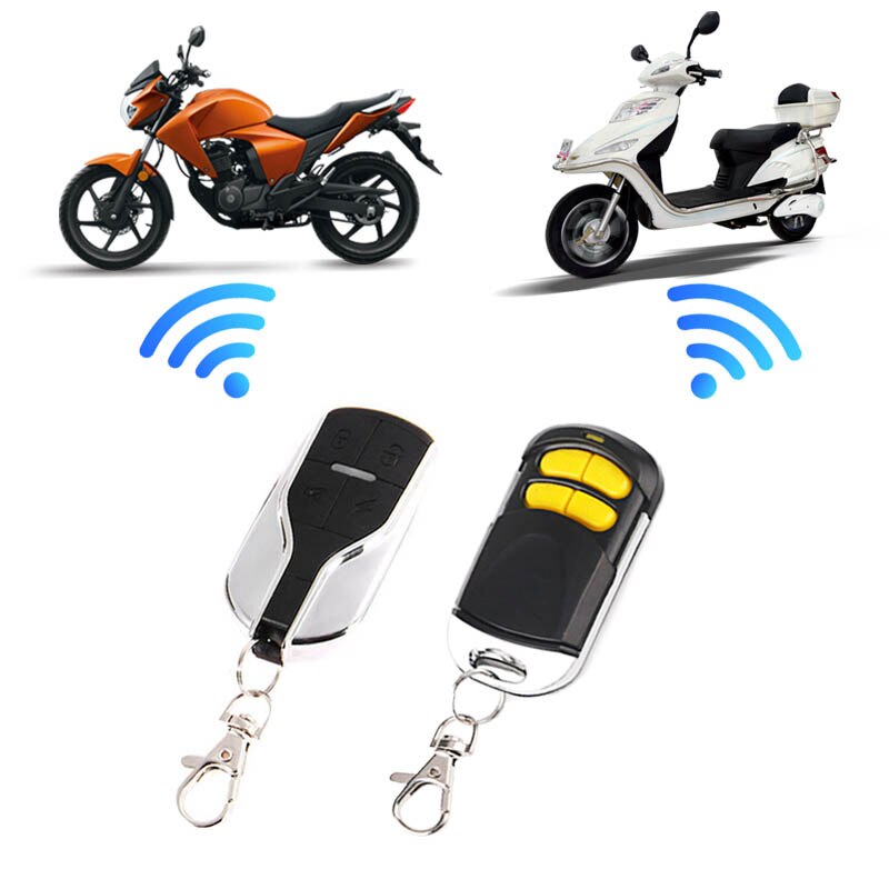 12V Universal Anti-Theft Motorcycle 2 Remote Controls Security Alarm System Moto Motorbike Scooter Alarm System