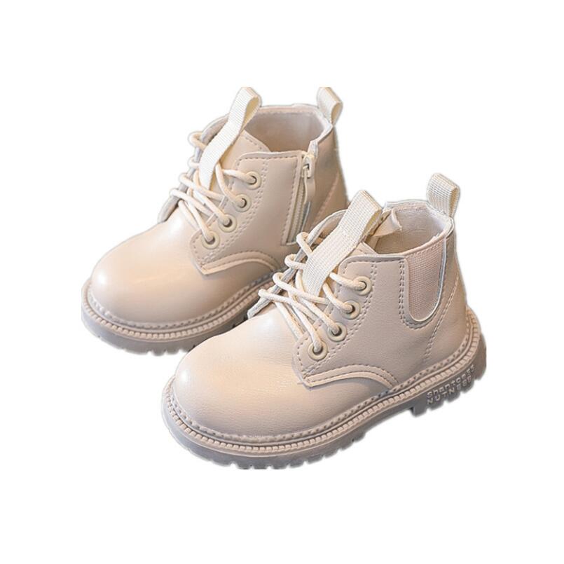 Bottes Martin pour enfant, bébé, fille et garçon,chaussures à fourrure à porter en hiver et en automne, bottine de , matériau , ,