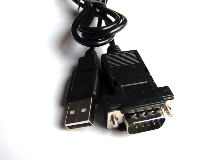 Seriële USB Toetsenbord Protocol Conversie Lijn RS232 naar USB Toetsenbord HID Apparaat