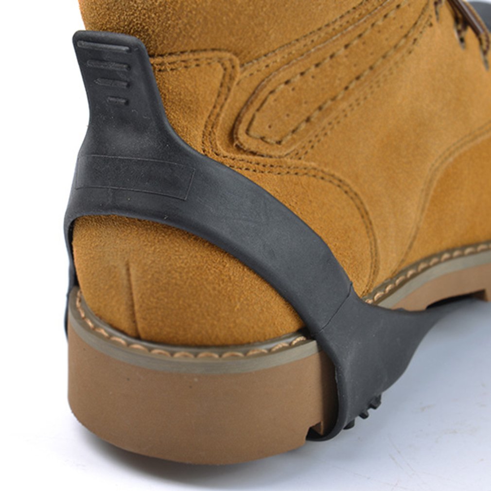 10 Studs Winter Climbing Anti-Slip Ice Snow Spikes Grips Grippers Crampon Cleats Shoes Covers For Shoes Boot Overshoe