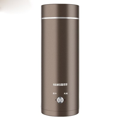 Przenośny podróży elektryczny czajnik wody mini termos inteligentny czajnik ogrzewanie kubek mleko wrzący kocioł metalowy podgrzewacz ze stali nierdzewnej