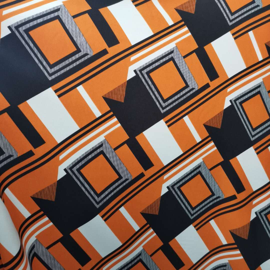 Flower Stretchy Chiffon Polyester Chiffon Dress Fabric Dress Fabric Printed Chiffon 1 Yard