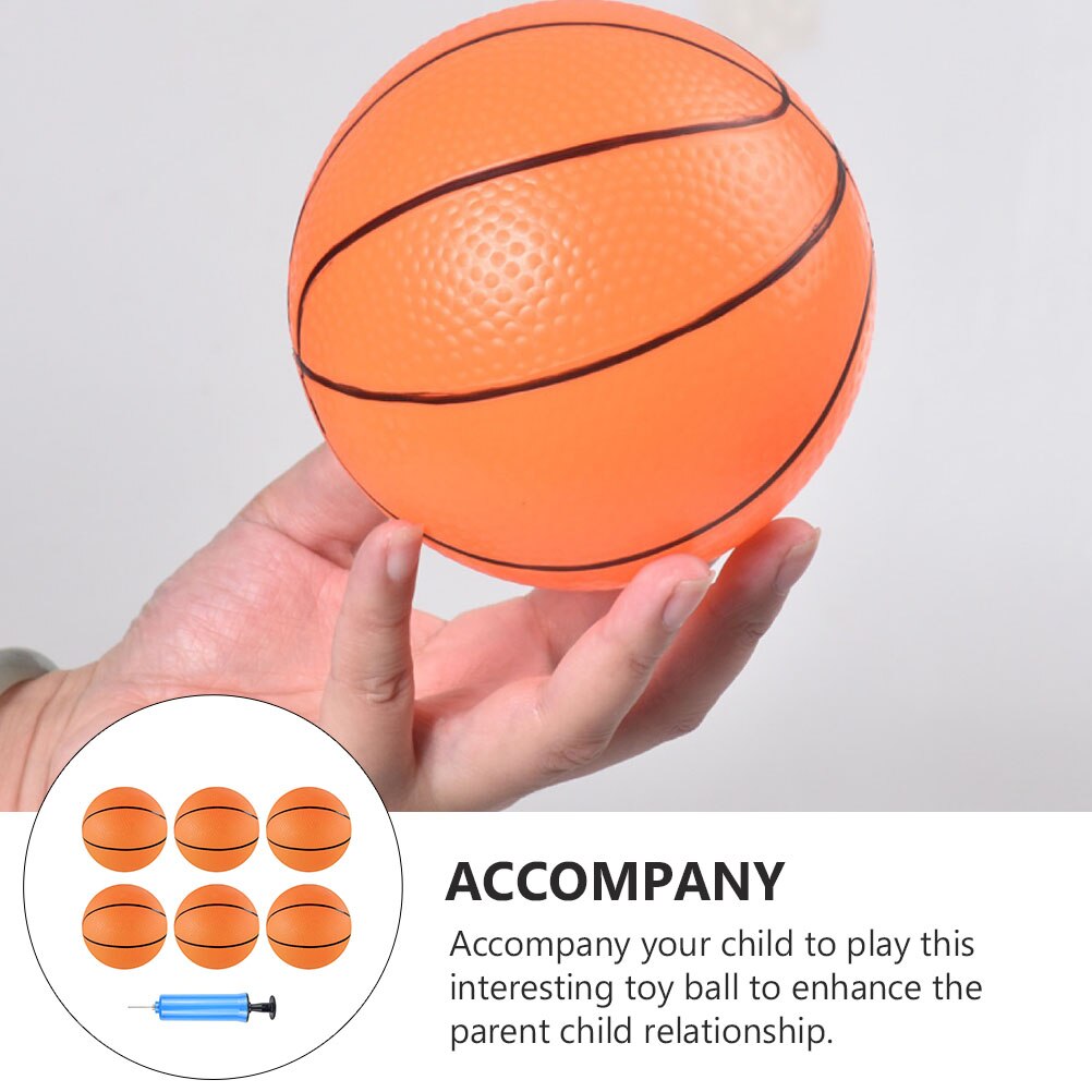1 set aufblasbarer basketball für kinder zum spielen zu hause