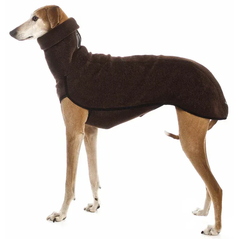 Pet inverno quente gola alta jumper camisola galgo cão engrossado roupas casaco pulôver para cães médios grandes mascotas suprimentos
