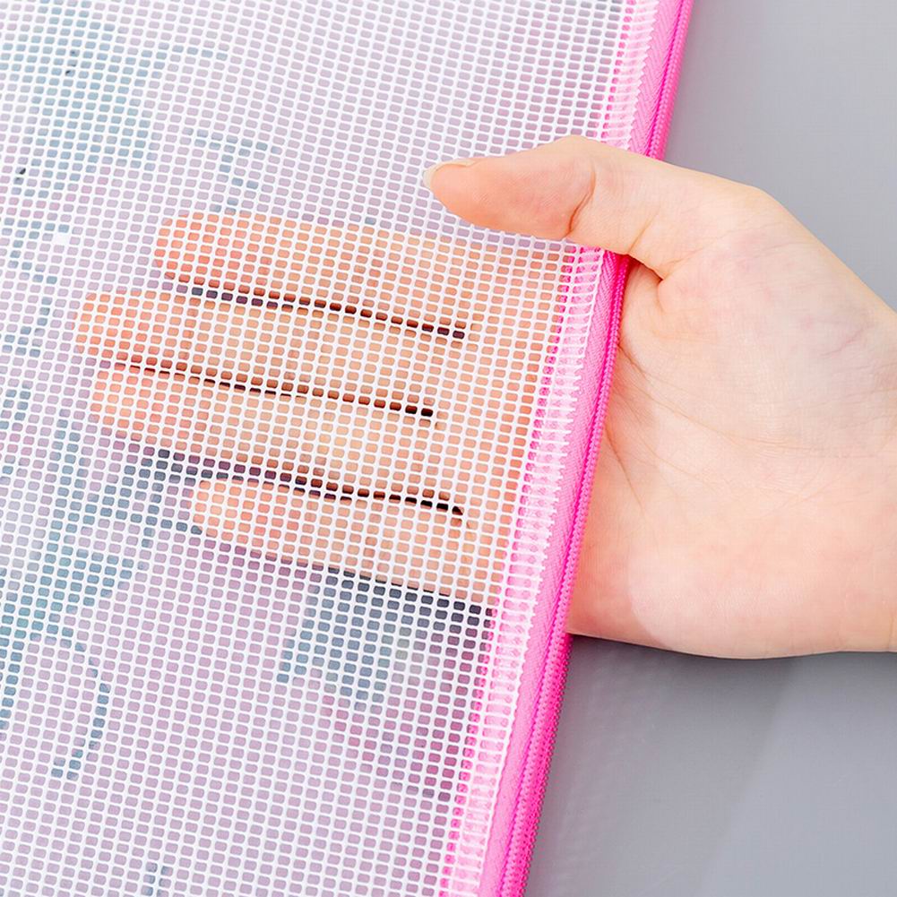Söpö sarjakuva vetoketjullinen pussi asiakirja vedenpitävä kansio paperitarvikkeilla kynäpussit asiakirjapussi koulun toimistotarvikkeille