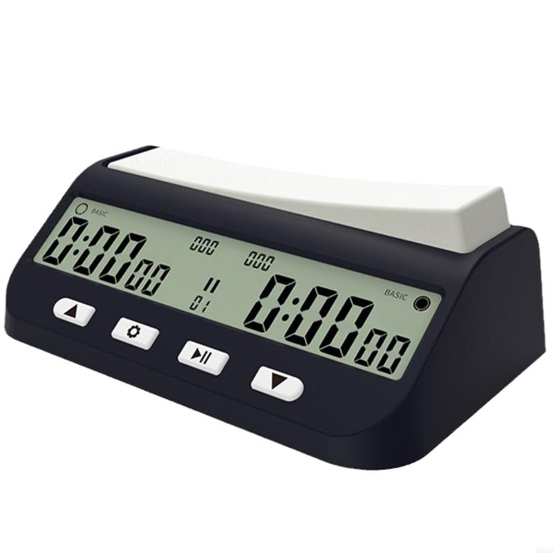 652d Schachuhr Professionelle digitale Schachschach Count Up Count Down Schachspiel Timer
