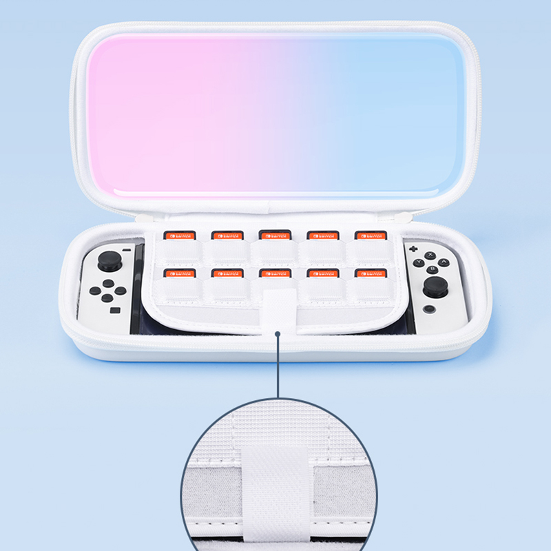 2022 Crystal Hard Shell Case for Nintend Switch OLED Carrying Storage Bag for Nintendo Switch Console Joycon Game Accessories