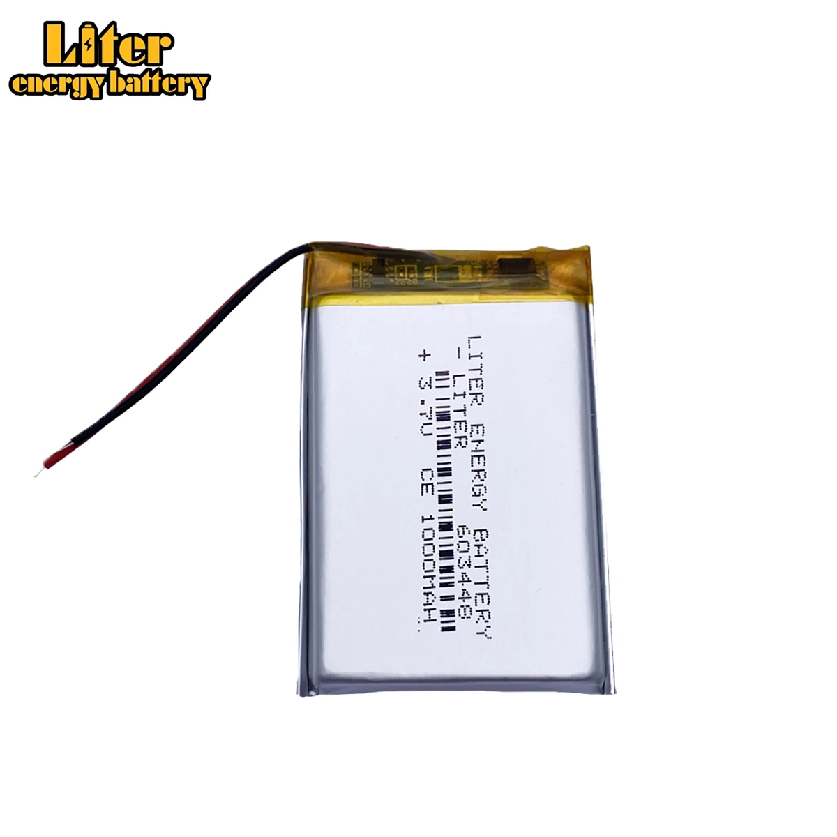 3.7V Li-Polymer Rechargeable Battery 603040 for MP3, Tablets, DVD, E-books, Bluetooth Headsets, Cameras: BROWN
