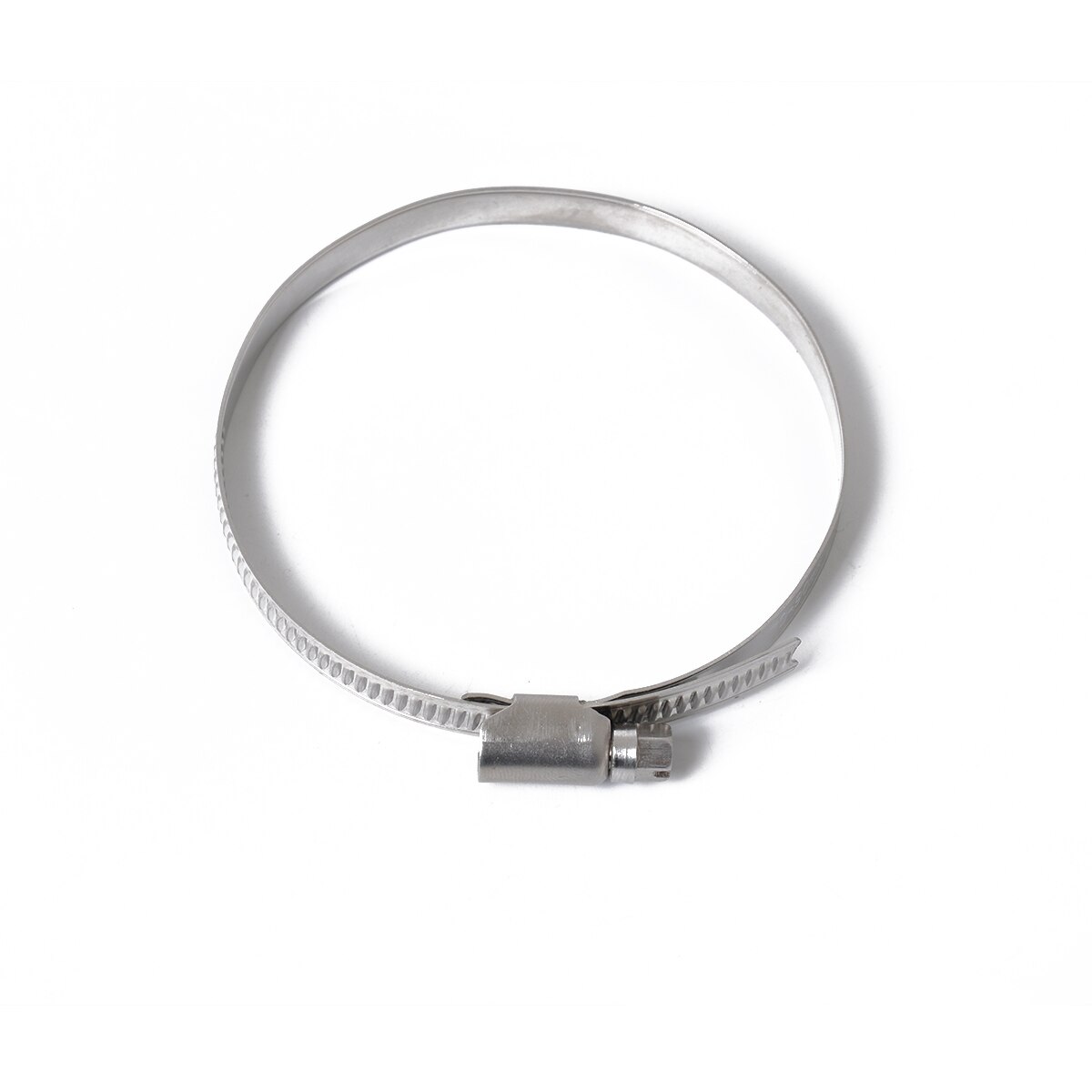 Stainless Steel Adjustable 70-90mm Range Worm Gear Hose Clamp Fuel Line Clamp For Plumbing Auto and Mechanical Applications