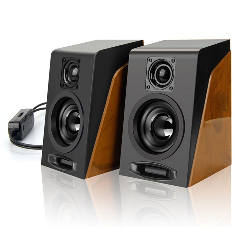 Mini Draagbare Usb Subwoofer Multimedia Speaker Voor Desktop Pc Computer Notebook Speakers 72XB: Default Title