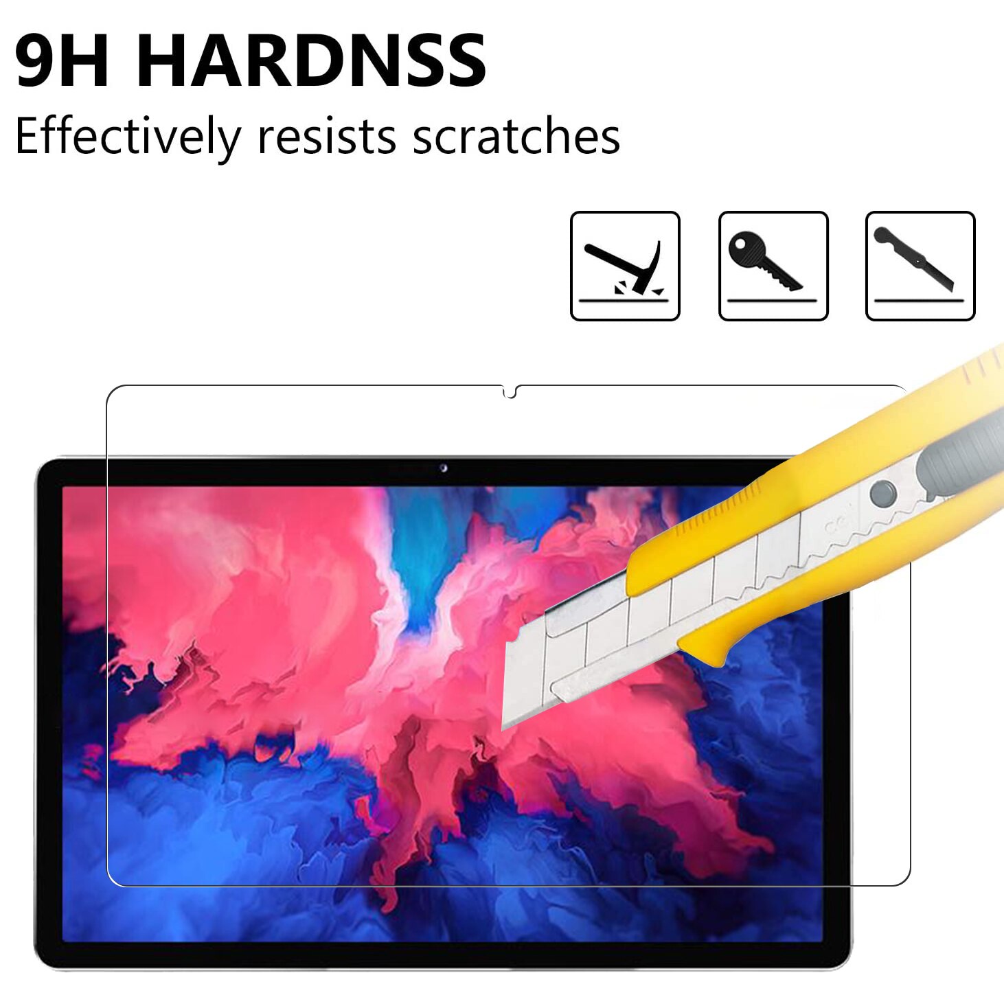 Cover Voor Lenovo Tab P11 Screen Protector, tablet Beschermende Film Anti-Kras Gehard Glas Voor Lenovo Tab P11 TB-J606F (11 ")