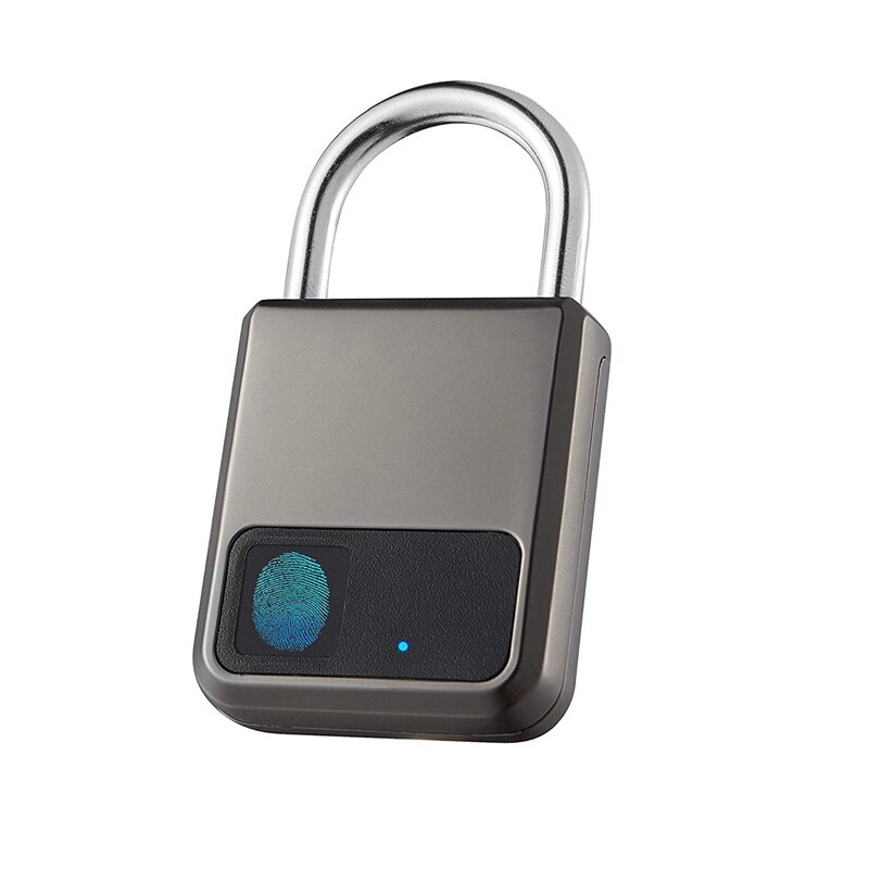 Fingerprint Padlock,Smart Padlock,Combination Lock, Suitable for House Door, Bookcase, Suitcase, Backpack, Gym, Bike, Office, Su