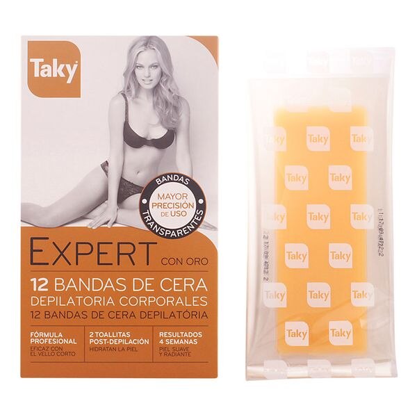 Body Ontharing Wax Expert Oro Taky (12 Stuks)