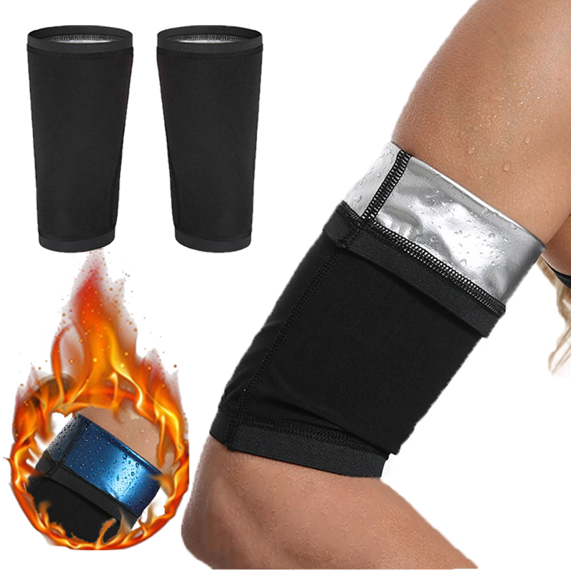 1 Paar Arm Trimmer Wraps Shapers Sauna Pak Afslanken Arm Zweet Vormgeven Mouwen Vetverbranding Gewichtsverlies Armbanden Sport mouwen