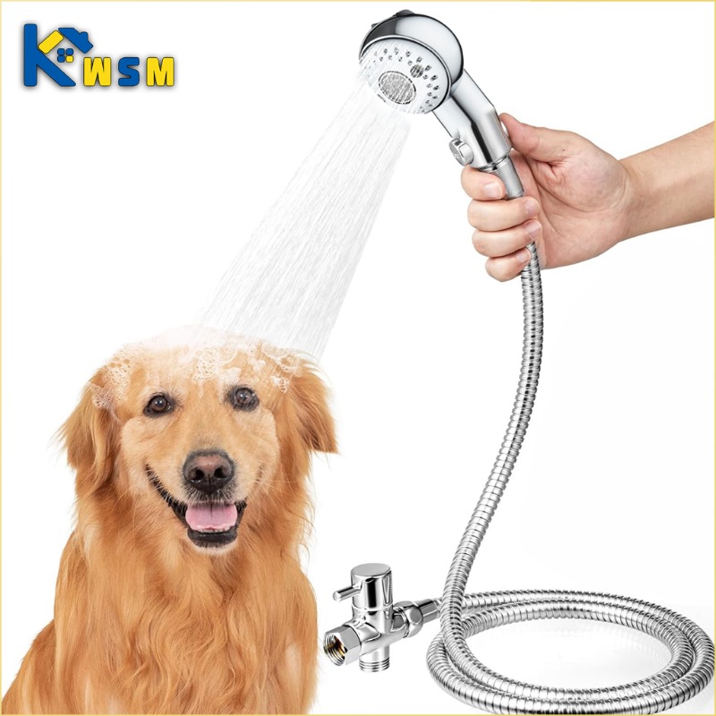 Pommeau de douche pour animaux de compagnie, boutique pour animaux de compagnie, pommeau de douche pour chien, pommeau de douche à économie d'eau, pomme de douche pour enfants, accessoires de salle de bain