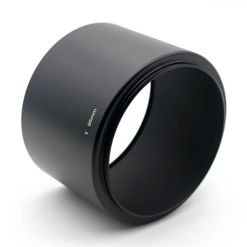 95mm Metal Lens Hood for Samyang 500mm F/6.3 Mirror Tele Reflex Lens 75mm