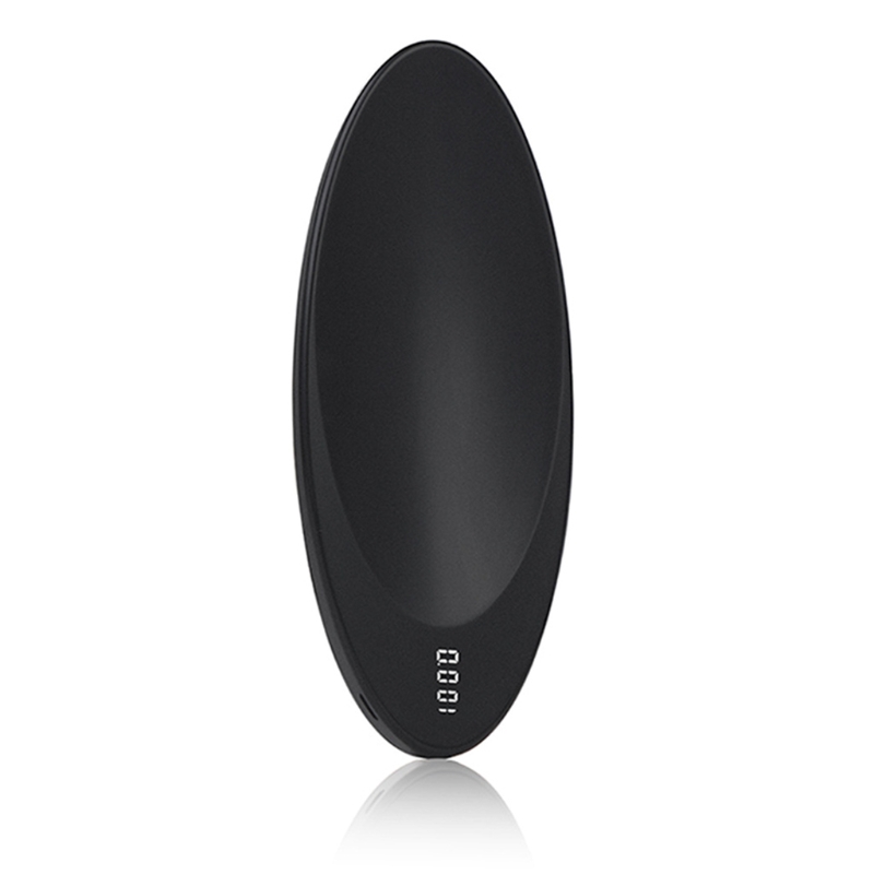 Mini báscula de bolsillo para joyería, herramienta de pesaje de té, báscula Digital portátil, báscula Digital electrónica multifunción de 200g/0,1g: Negro