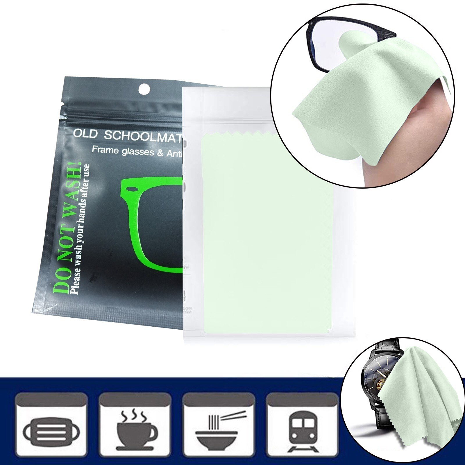 25 # Anti-Fog Glazen Doek Microfiber Vierkante Clean Reinigingsdoekje Voor Telefoon Scherm Camera Lens Bril Glazen Cup glas Doekjes: gouden kleur