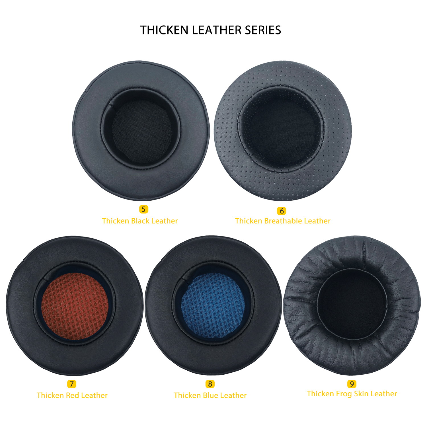 DEERVEER-almohadillas de repuesto para auriculares Bluedio T5, T4, T4S, cojines de espuma viscoelástica gruesa, diadema