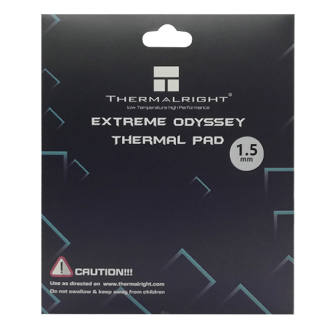 Thermalright Non-Conductive GPU Card Water Cooling Thermal Mat 12.8W/mk 120x120mm 0.5mm/1.0mm/1.5mm/2.0mm Original authentic: 120X120X1.5