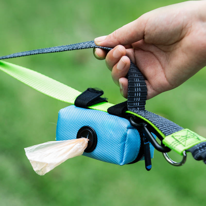 Travel Outdoor Protable Dog Poop Bag Dispenser Dog Poop Bag Holder Polyester Carrier Tool Cats and Dogs Poop Bag Case Storager
