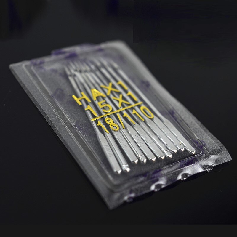 10PC Durable Sewing Needles Threading Industrial Universal Mixed Kit Packing Sewing Machine Accessories for All Domestic Machine